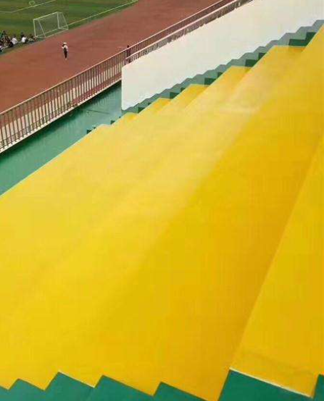 台州球场台阶翻新修补改造